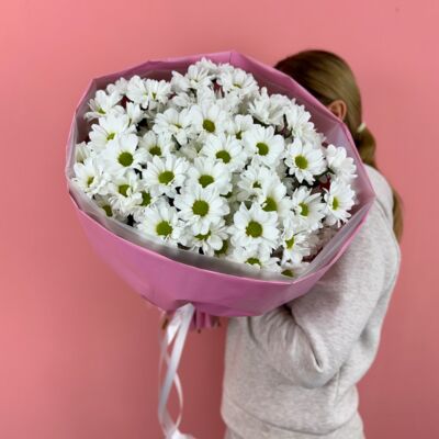 Букет ромашек конфетка